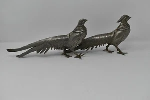 Männliche & weibliche Metall Vögel Deko - Bild 1 von 7