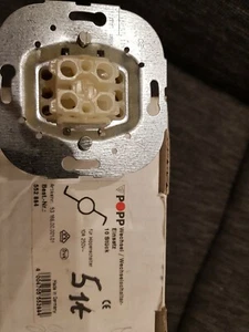 Popp Wechsel/ Wechselschaltereinsatz   /Düwi 1 Stück  - Bild 1 von 5
