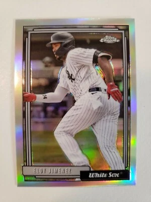 2021 Topps Update 1992 Redux Chrome Refractor Eloy Jimenez #TC92-15 White Sox - Image 1 of 2
