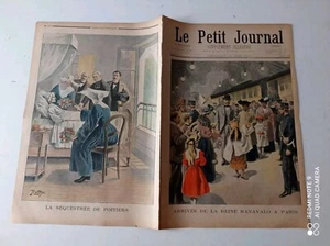 Le petit journal 1901 552 La séquestrée de Poitiers cyclistes bois de vincennes - Picture 1 of 3