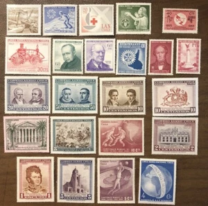 Chile Briefmarken C218a/C262 Luftpost postfrisch aufklappbar und postfrisch - Bild 1 von 3