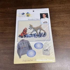 Disney Dreams Lady & The Tramp Cross Stitch Kit by Thomas Kinkade NIP - Picture 1 of 4