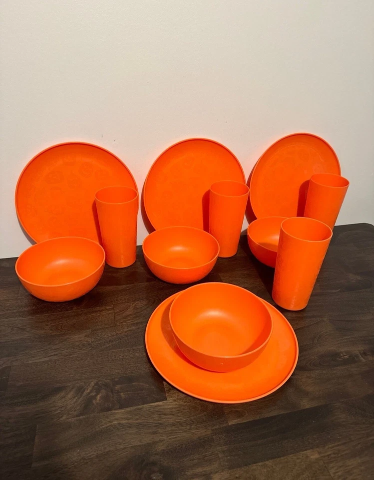 Halloween Etched Mainstays 12 Piece Dinnerware Set - Image 1 of 1