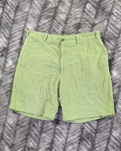 Bills Khakis Corduroy Shorts Mens 35 Bright Green M2 Preppy Stretch Made In USA - Picture 1 of 10