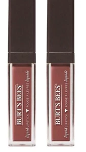 2er Pack Burt's Bees flüssiger Lippenstift feuchtigkeitsspendend 100% natürlich 803 TIDAL TAUPE - Bild 1 von 3