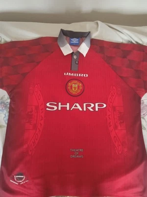maglia calcio manchester united anni 90 Cantona n.7 - Photo 1/4