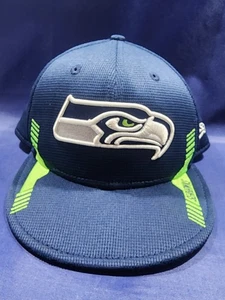 New Era Seattle Seahawks Mütze Blau 59Fifty Fitted Cap Größe 7 1/4 - Bild 1 von 11