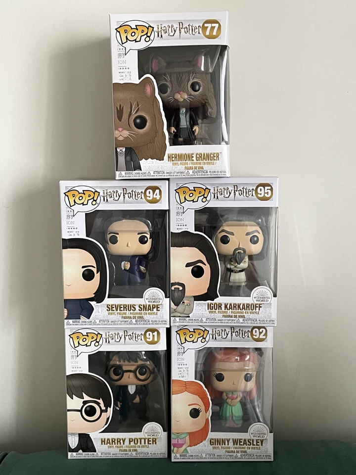 Funko Pop! Harry Potter 77-91-92-94-95 - Immagine 1 di 1