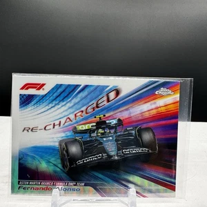 2024 Topps Chrome Formula 1 Fernando Alonso Re Charge Card #RECH-11 - Picture 1 of 2