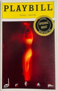 Dream - Broadway O/N Playbill con pegatina - abril 1997 - Lesley Ann Warren - Imagen 1 de 2