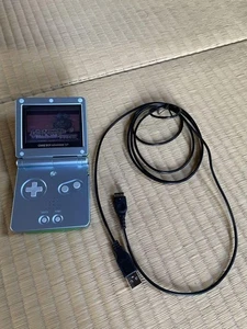 Nintendo Game Boy Advance SP Azul Perla Pokemon Hoja Verde Nuevo Cargador USB - Imagen 1 de 12