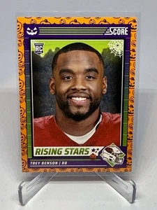 Trey Benson 2024 Panini Score-A-Treat Rookie Rising Stars Orange Pumpkins RC #47 - Imagen 1 de 2
