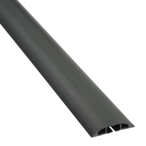 D-Line CC-1 Cable Protector, Floor Cord Channel, Wire Cover, Protect Cables & Pr - Afbeelding 1 van 9