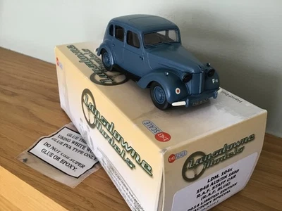 LANSDOWNE MODELS 1/43 LDM104X - 1948 AUSTIN 16 SALOON WHITE METAL MINT 1/110. - Image 1 of 4