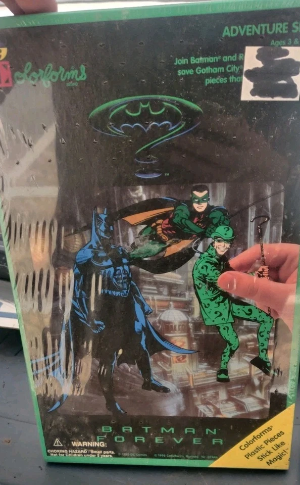Batman and Robin Playset Colorforms No 206 1997