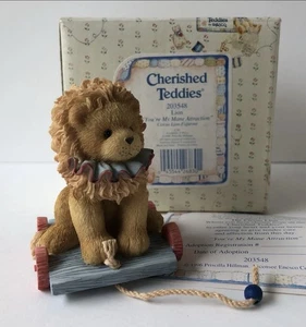 Cherished Teddies By Enesco - Lion "You're My Mane Attraction" #203548 NIB - Picture 1 of 3