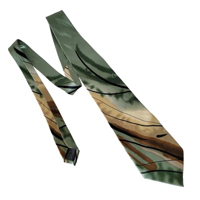 Jerry Garcia~ Corbata Hombre~ Horizonte Naranja~ Edición Limitada~ Colección Cuarenta-Cuatro Foto 1 de 4