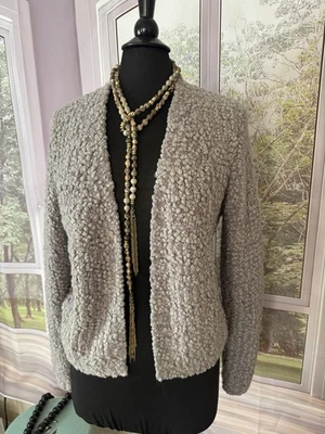 Barefoot Dreams Boucle Cardigan, Beach rock, Small, NWT  - Image 1 of 4