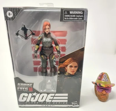 G.I. Joe Classified Series 6 pulgadas Scarlett: G.I. Joe Origins Hasbro ¡NUEVO! Foto 1 de 4