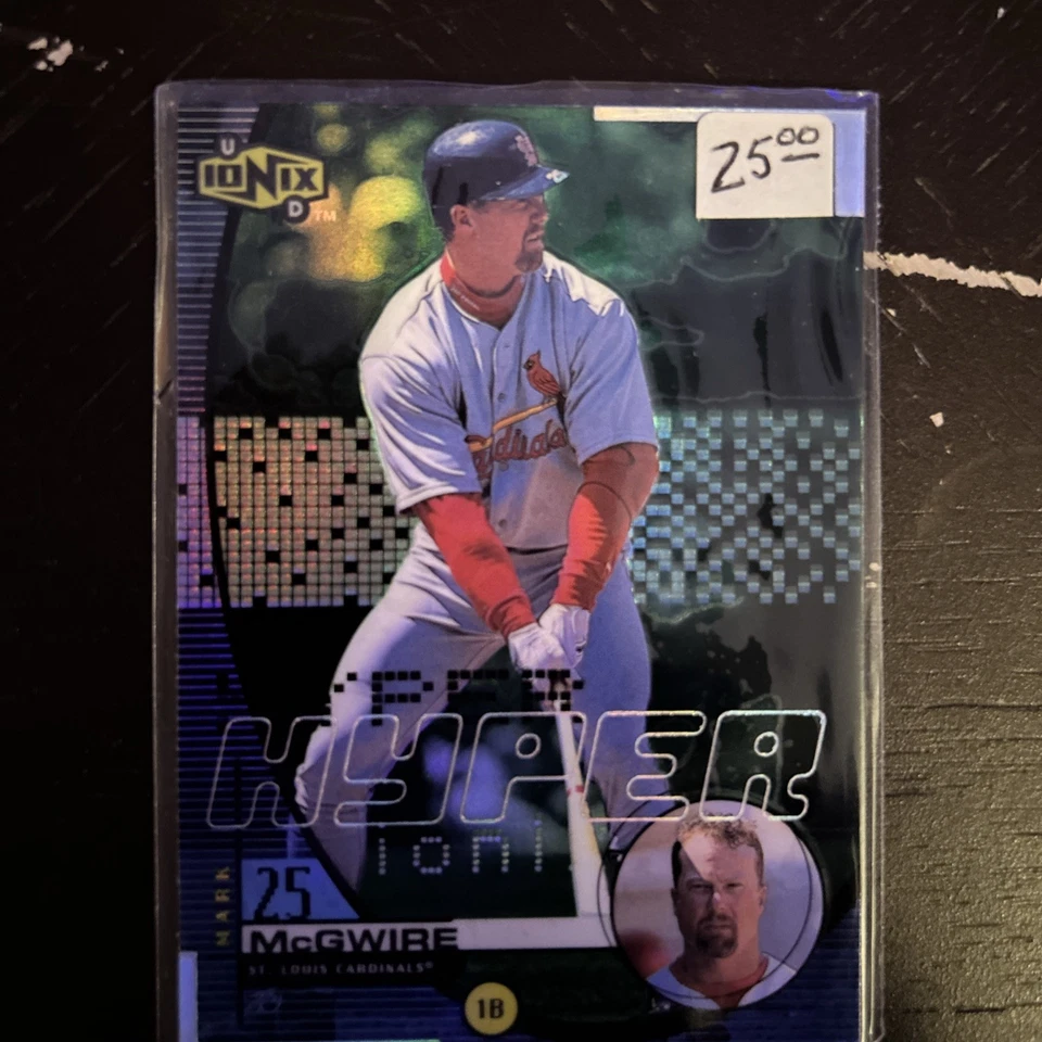 1999 Upper Deck Ionix Hyper #H9 - Mark McGwire - Image 1 of 1