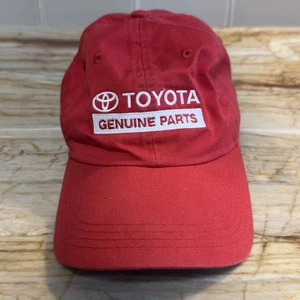 Toyota Originalteile Strap-Back 5 Panel Cap rot/weiß verstellbar Mütze klassischer Schnitt - Bild 1 von 11