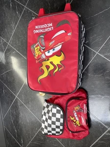 Kindertrolley Lightning McQueen mit passendem Rucksack, Koffer mit Rollen  - Bild 1 von 1