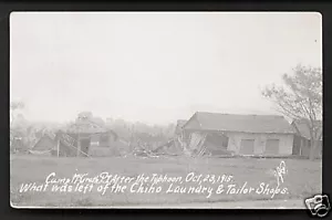 Camp McGrath rppc Typhoon Shops Batangas Luzon Philippines 1915 - Picture 1 of 1