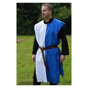Abrigo de armas Tabard túnica medieval disfraz abrigo abierto a los lados renacimiento - Imagen 1 de 18