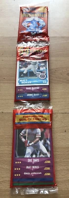 1988 Score Pack Steve Sax Matt Nokes Eric Davis Roy Smalley Rob Ducey Ken Schrom - Image 1 of 4