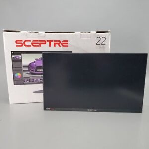 Sceptre 22 inch 75Hz 1080P LED Monitor HDMI VGA E225W-19203R - No Stand