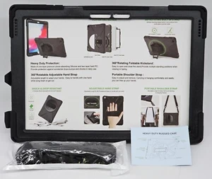 Rugged Case For Microsoft Surface Pro 4 5 6 7 with Kick Stand & Shoulder Strap - Picture 1 of 4