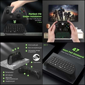 TiMOVO Green Backlight Keyboard for Xbox One & Series X/S - Wireless - Picture 1 of 12