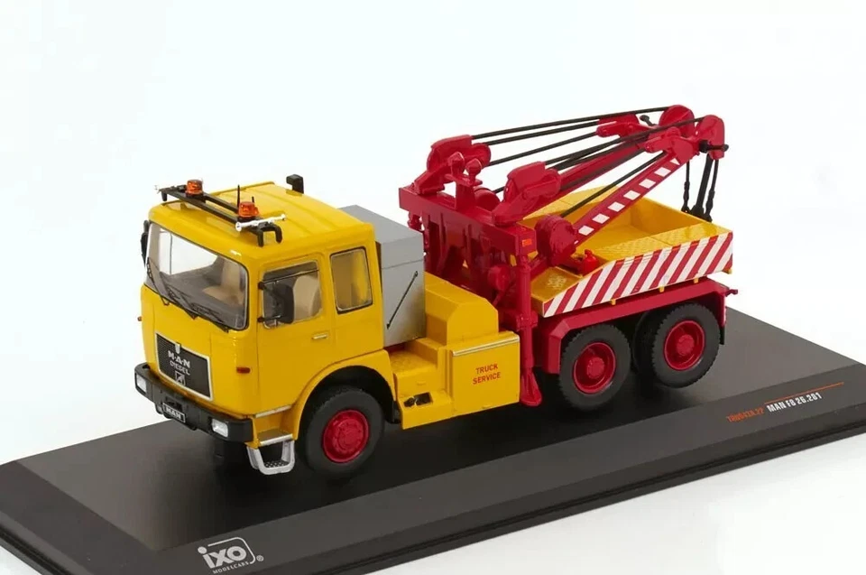 IXO IXOTRU043A.22 MAN F8 26.281 VEHICULE DEPANNEUR JAUNE 1/43 - Photo 1/1