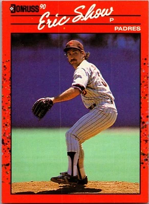 1990 Donruss - #559 Eric Show - Image 1 of 2