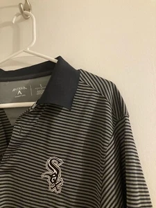 Chicago White Sox gray MLB golf polo shirt men's adult Large NEW - Picture 1 of 4
