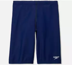 Speedo Boy's Swimsuit Jammer Begin to Swim Solid Blue Size 4  5452 - Picture 1 of 2