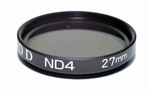 Kood High Quality ND4 2 stop Neutral density filter Made in Japan 27mm - Picture 1 of 1