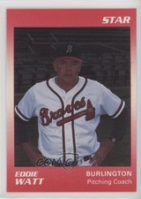 1990 Star Burlington Braves Eddie Watt #29