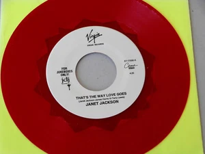JANET JACKSON  ~THAT'S THE WAY LOVE GOES ~ FOR JUKEBOXES ONLY~UNPLAYED - Picture 1 of 1