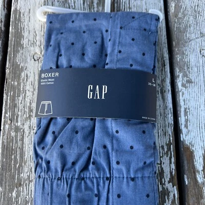 Новый синий разрыв мужской большой 35-36 синий горошек боксеры ~ - Изображение 1 из 4