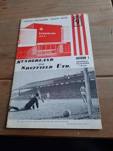 Sunderland v Sheffield United. 25th October, 1967. First Division. - Picture 1 of 2