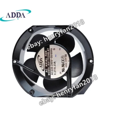 ADDA AA1752HB-AT Axial Fan AC 220/240V 0.27/0.23A 172*150*51mm 2-Pin Cooling Fan - Image 1 of 4