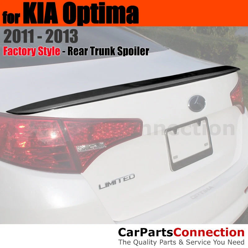 Alerón trasero de maletero aerodinámico con imprimación ABS para Kia Optima 2011+ sin taladro Foto 1 de 1