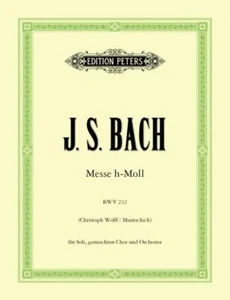 Mass in B minor BWV 2321 (Vocal Score) Music Bach Edition Peters - Picture 1 of 1