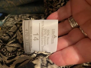 new metallic look smart, short evening jacket - Picture 1 of 6