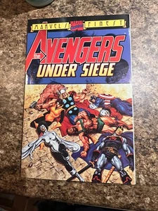 AVENGERS UNDER SEIGE GRAPHIC NOVEL-TPB* MASSIVE - Picture 1 of 23