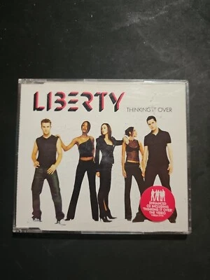 LIBERTY X : Thinking It Over - 2001 UK 4-track Enhanced CD Single - Image 1 of 2