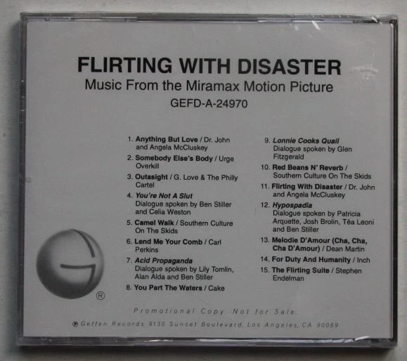 Flirting With Desaster Soundtra US Adv CD 1996 Sealed! Dr. John Southern Culture - Bild 1 von 1