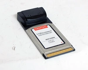 Adaptateur USB2connect pour ordinateurs portables AUA-1420A USB 2.0 CardBus d'occasion - Photo 1 sur 2