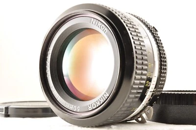 Nikon Ai NIKKOR 50mm F/1.4 MF Standard Prime Lens Near Mint From Japan #3191 - Image 1 of 4